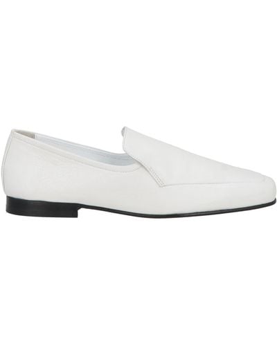 BY FAR Loafer - White