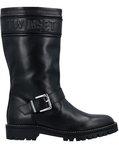 Twin Set Boot - Black