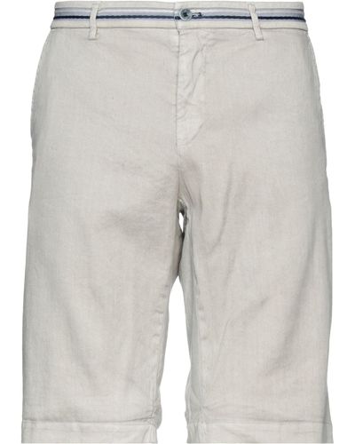 Mason's Shorts & Bermuda Shorts Linen, Cotton, Elastane - Gray