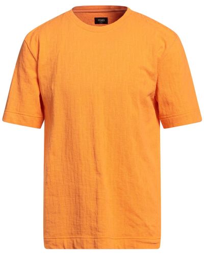 Fendi T-shirts - Orange