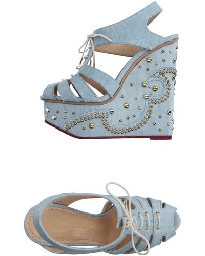 Charlotte Olympia Sandales - Gris