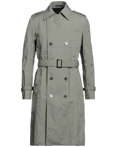 Emporio Armani Overcoat & Trench Coat - Grey