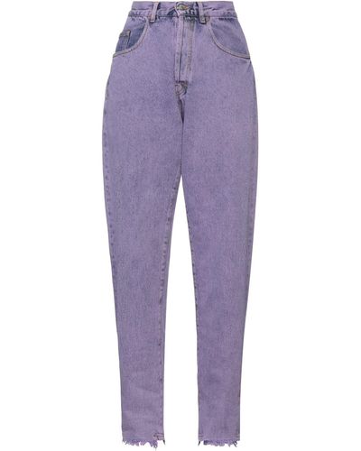 Aries Denim Pants - Purple