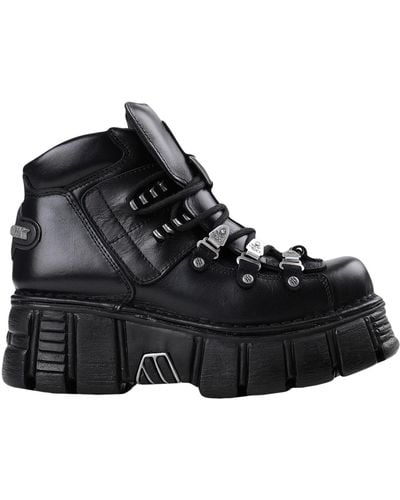 New Rock Bottines - Noir