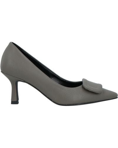 Ovye' By Cristina Lucchi Court Shoes - Grey