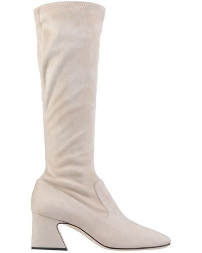 Alberta Ferretti Knee Boots - Natural