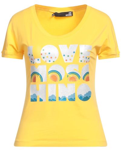 Love Moschino T-shirts - Gelb