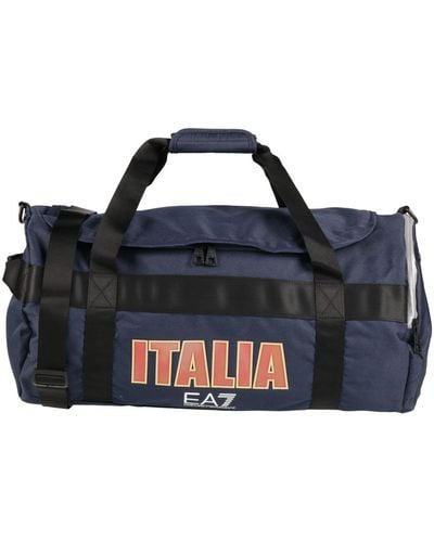 EA7 Duffel Bags - Blue