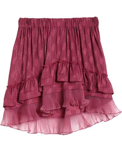 Isabel Marant Mini-jupe - Rouge