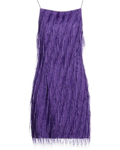Just Cavalli Mini Dress - Purple