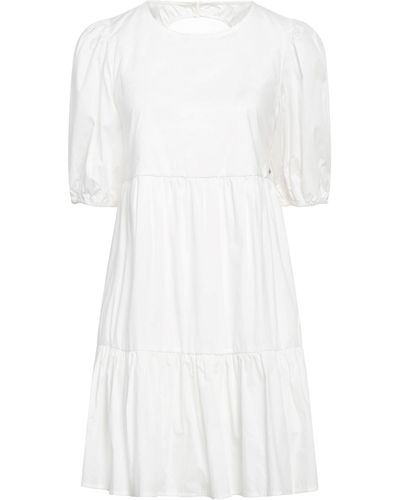 Pepe Jeans Mini Dress - White