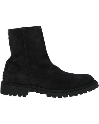 Officine Creative Ankle Boots Leather - Black