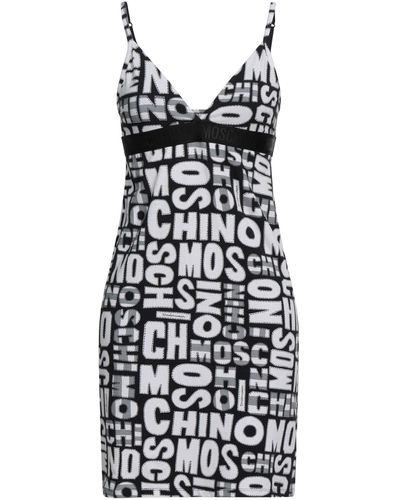 Moschino Slip Dress - Black