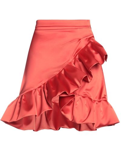 Alberto Audenino Mini Skirt - Red