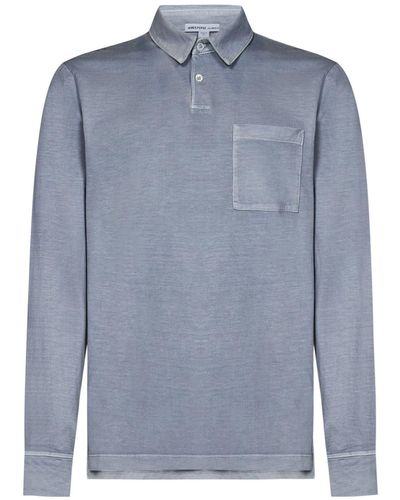 James Perse Poloshirt - Blau