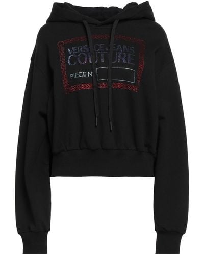 Versace Sweatshirt Cotton, Elastane - Black