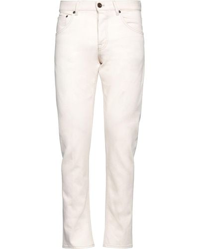 PT Torino Pantalon en jean - Blanc