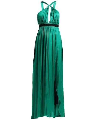 Pinko Robe longue - Vert