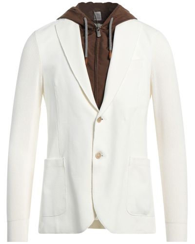 Eleventy Suit Jacket - White