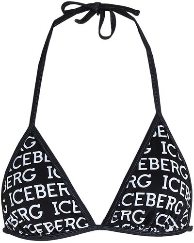 Iceberg Bikini-Oberteil - Schwarz