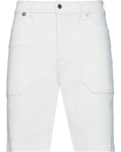Neil Barrett Denim Shorts - White