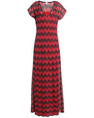 M Missoni Long Dress - Red