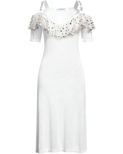 Blumarine Mini Dress - White