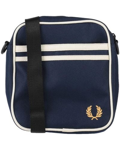 Fred Perry Twin Tipped Side Bag - Blue
