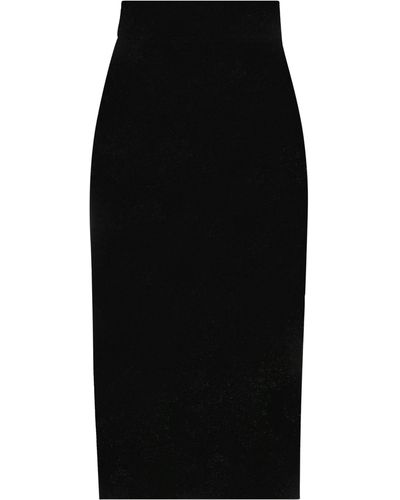 La Petite Robe Di Chiara Boni Midi Skirt - Black
