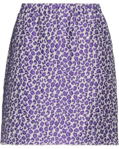 THE M.. Mini Skirt - Purple