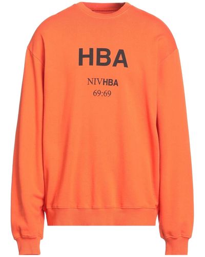 Hood By Air HBA HOOD BY AIR Felpa - Arancione