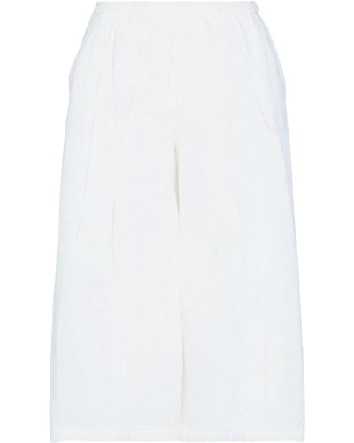 Ralph Lauren Collection Pantaloni Cropped - Bianco