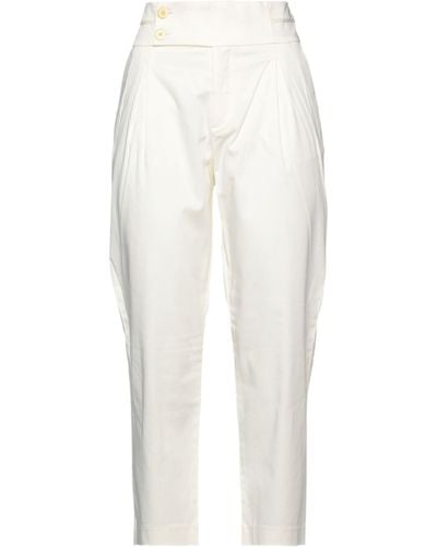 L'Autre Chose Trousers - White
