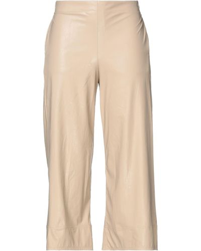 Rinascimento Cropped Trousers - Natural