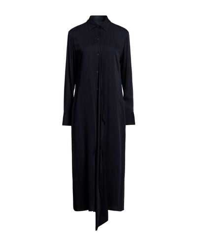 Yohji Yamamoto Midi Dress - Blue