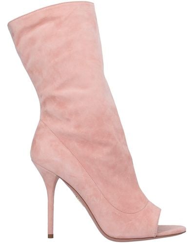 Aquazzura Ankle Boots - Pink