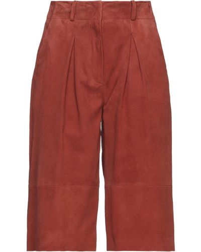 DROMe Cropped Pants - Red
