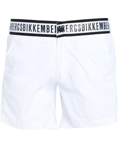Bikkembergs Swim Trunks - White