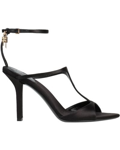 Givenchy Sandals Viscose, Silk - Black