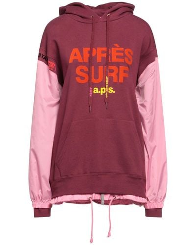 APRÈS SURF Felpa - Rosso