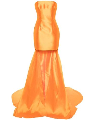 Solace London Mini-Kleid - Orange