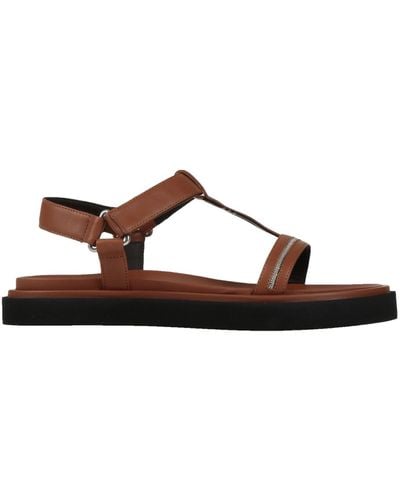 Peserico Sandals - Brown