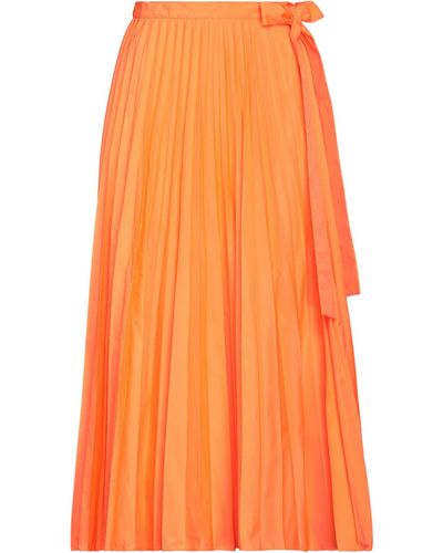 Valentino Garavani Midi Skirt - Orange