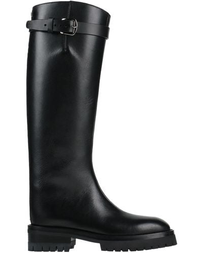 Ann Demeulemeester Boot Leather - Black