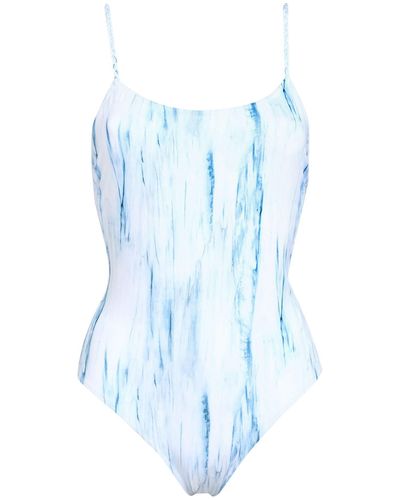 Dondup One-piece Swimsuit - Blue