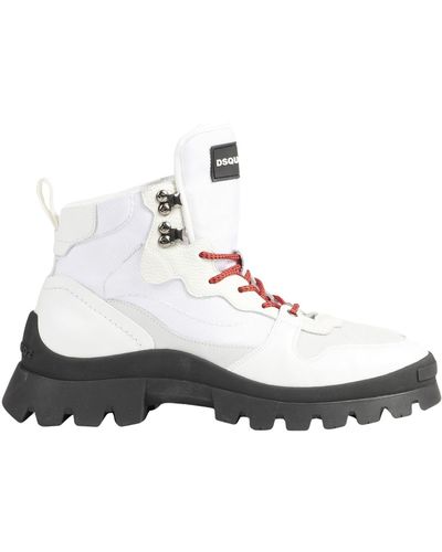 DSquared² Ankle Boots - White