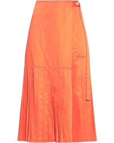 Tela Midi Skirt - Orange