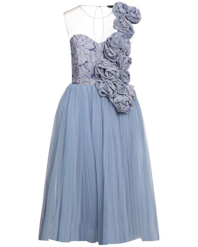 Elisabetta Franchi Midi Dress - Blue
