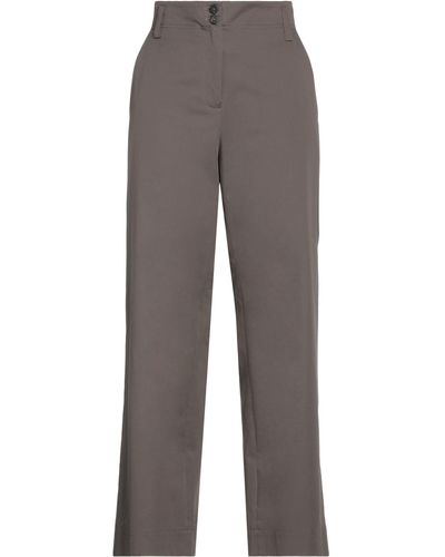 Isabel Benenato Trouser - Gray