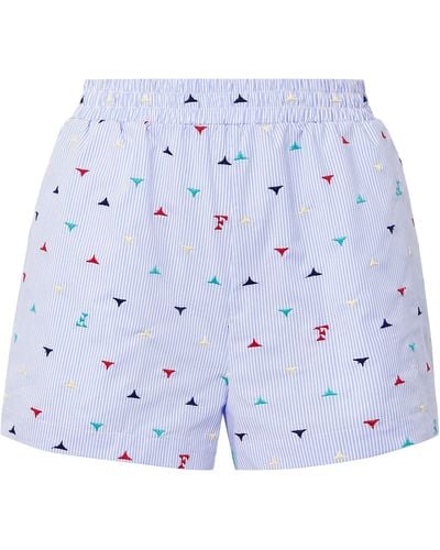 Fleur du Mal Shorts & Bermudashorts - Blau